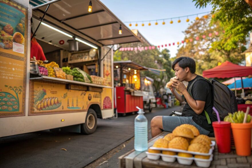 Günstig essen auf Reisen mit Streetfood, Snacks und Selbstverpflegung