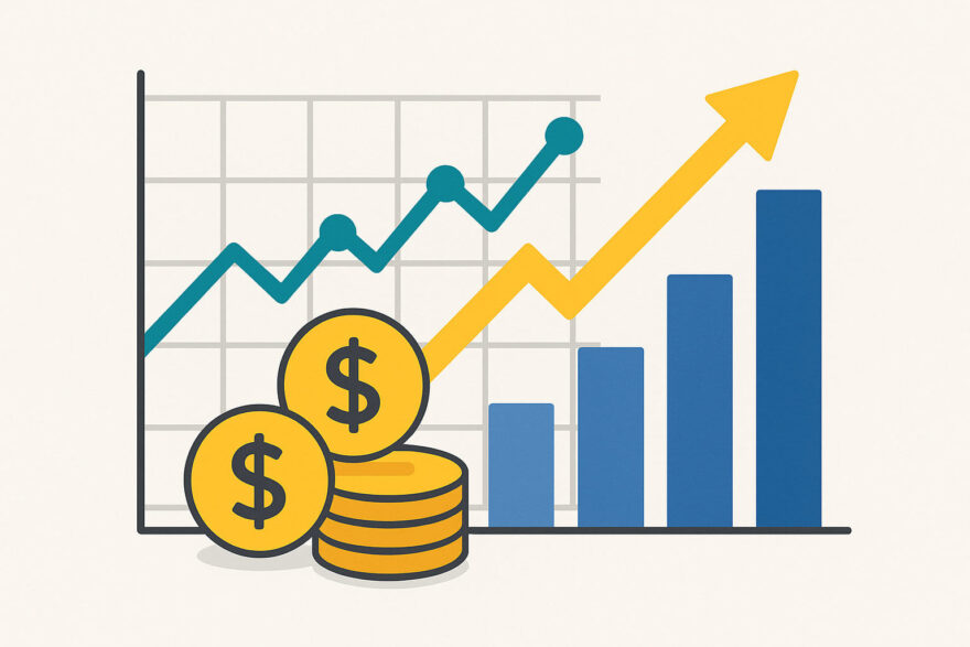 ETFs oder Fonds – Illustration zum Renditepotenzial und historischen Chancen