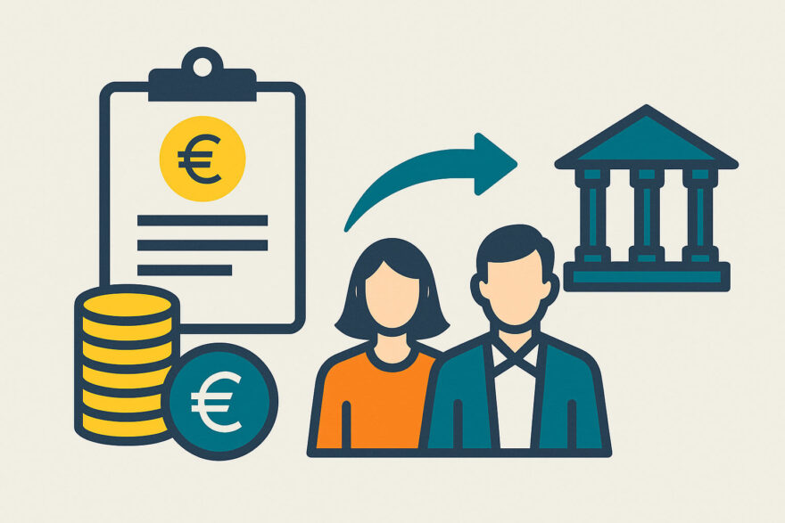 Riesterrente einfach erklärt – Funktionsweise der staatlich geförderten Altersvorsorge als Illustration