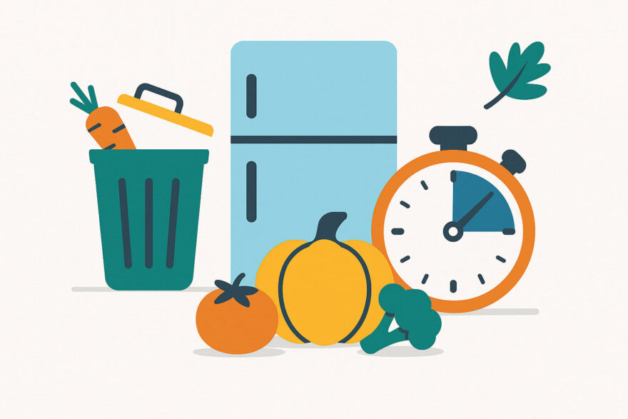 Lebensmittel einkaufen und frisch halten – so vermeidest du Verschwendung Lebensmittel einkaufen und richtig lagern, um Frische zu bewahren und Verschwendung zu vermeiden