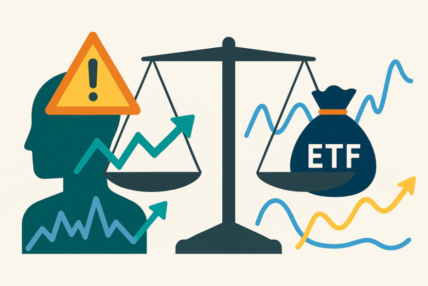 Risiko und Kursschwankungen bei Einzelaktien im Vergleich zu ETFs