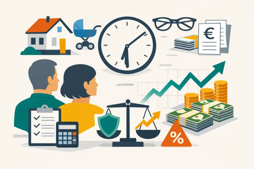 Vermögen aufbauen ab 40 – finanzielle Ausgangslage richtig einordnen Vermögen aufbauen ab 40: Einordnung der finanziellen Ausgangslage und Zeitfaktoren